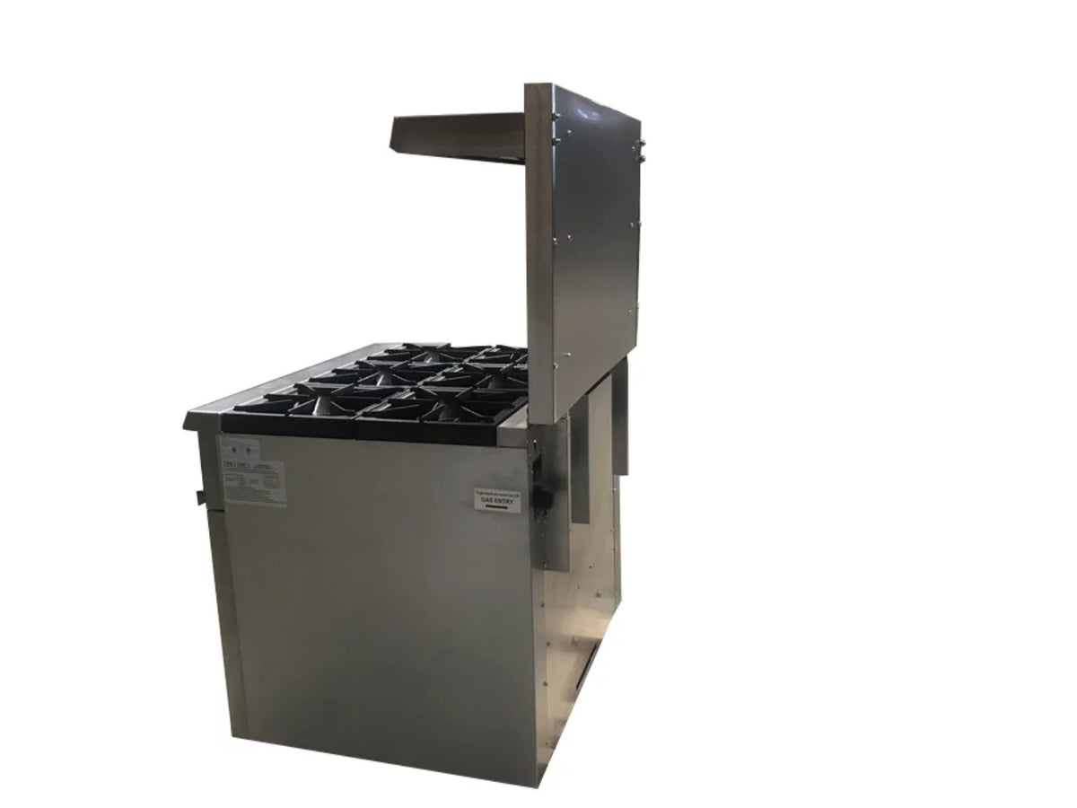 Heavy Duty Commercial Grade 36 ins 6b NSF Oven Ranges B14149