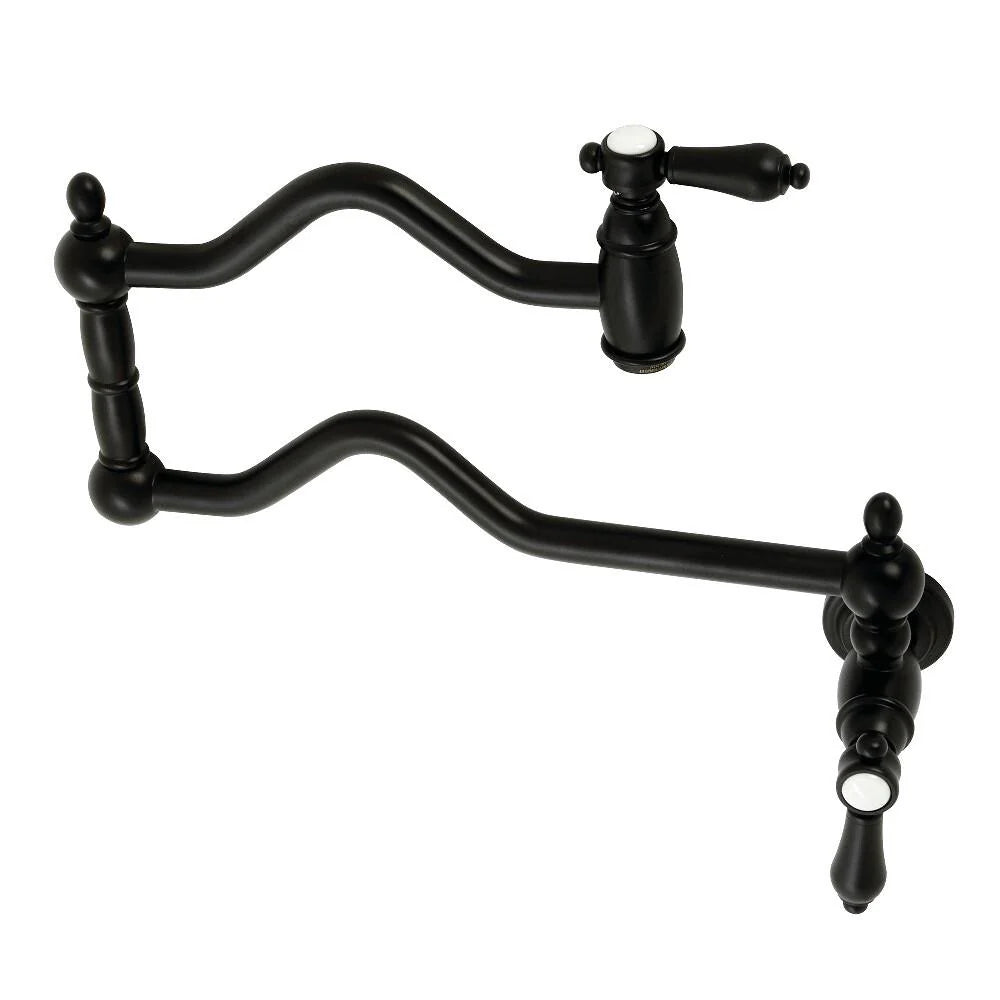 Two-Handle Pot Filler In Matte Black M486