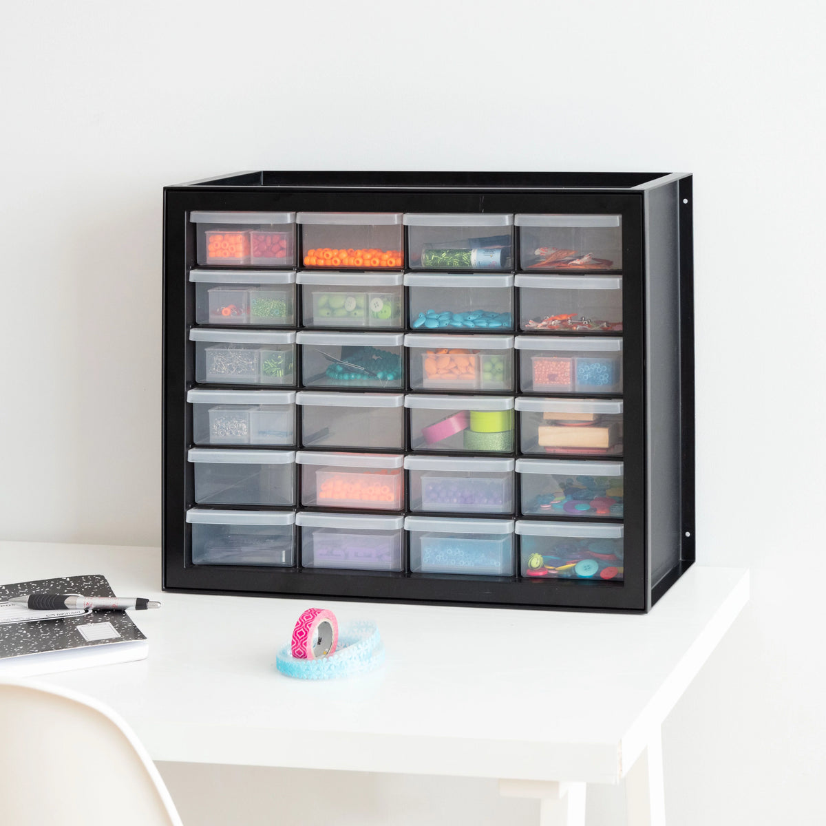 24 Drawer Stackable Storage Cabinet F238114