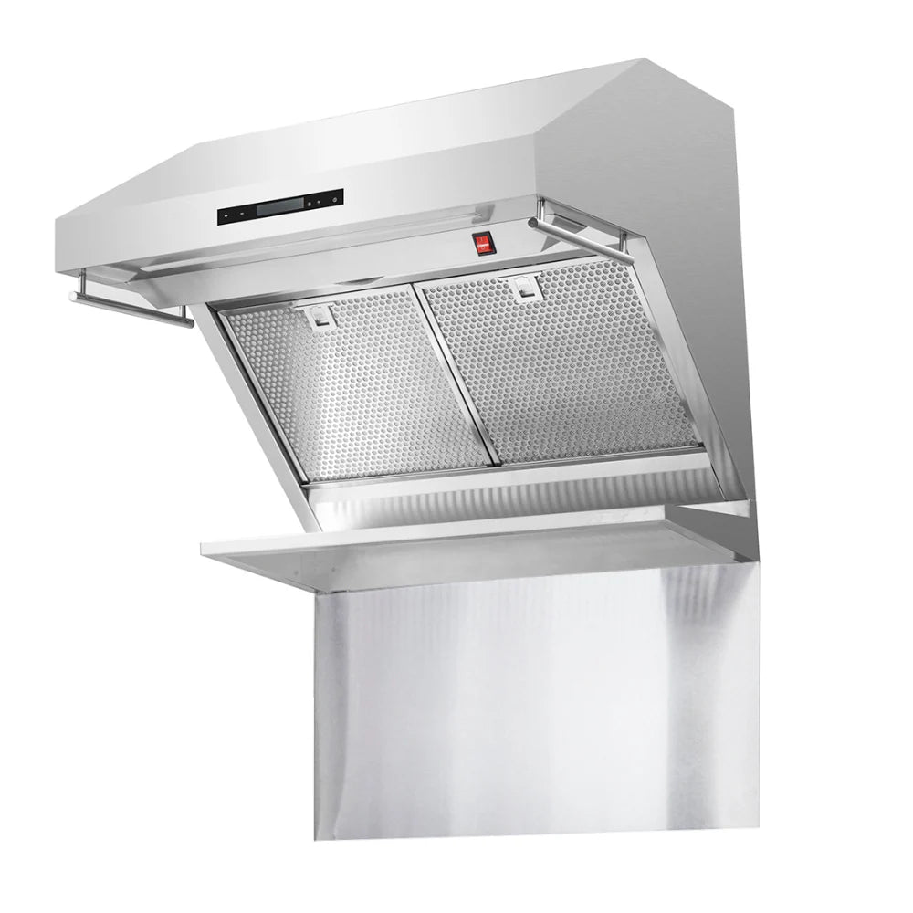 30 600 CFM Wall Mount Range Hood and Back Splash K15181