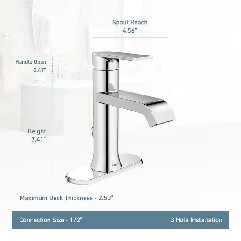 Bronze Gold Single Handle Bathroom Faucet 2-pack F8802