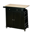 Black Kitchen Cart B62164