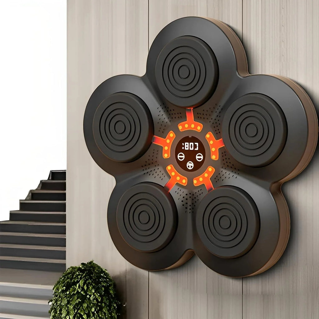 Wall Mounted Bluetooth Music Boxing Machine with Boxing Gloves Y952467