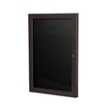 36 in. x 30 in. 1-Door Enclosed Letterboard Y6480