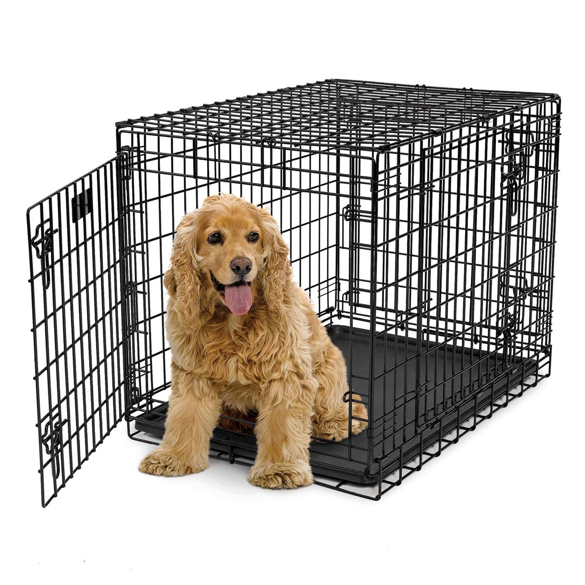 Double Door Dog Crate M270