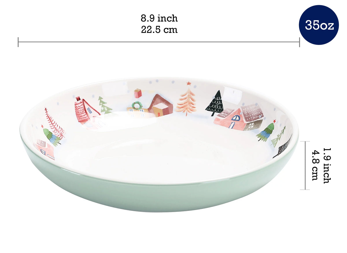 Ceramic 35oz Dinner Bowls Set of 4 N101399