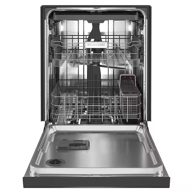 Black Stainless Tall Tub Dishwasher with Stainless Steel Tub, 39 DBA L102437