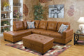 Faux Leather Left Hand Facing Sectional Sofa Set I8476