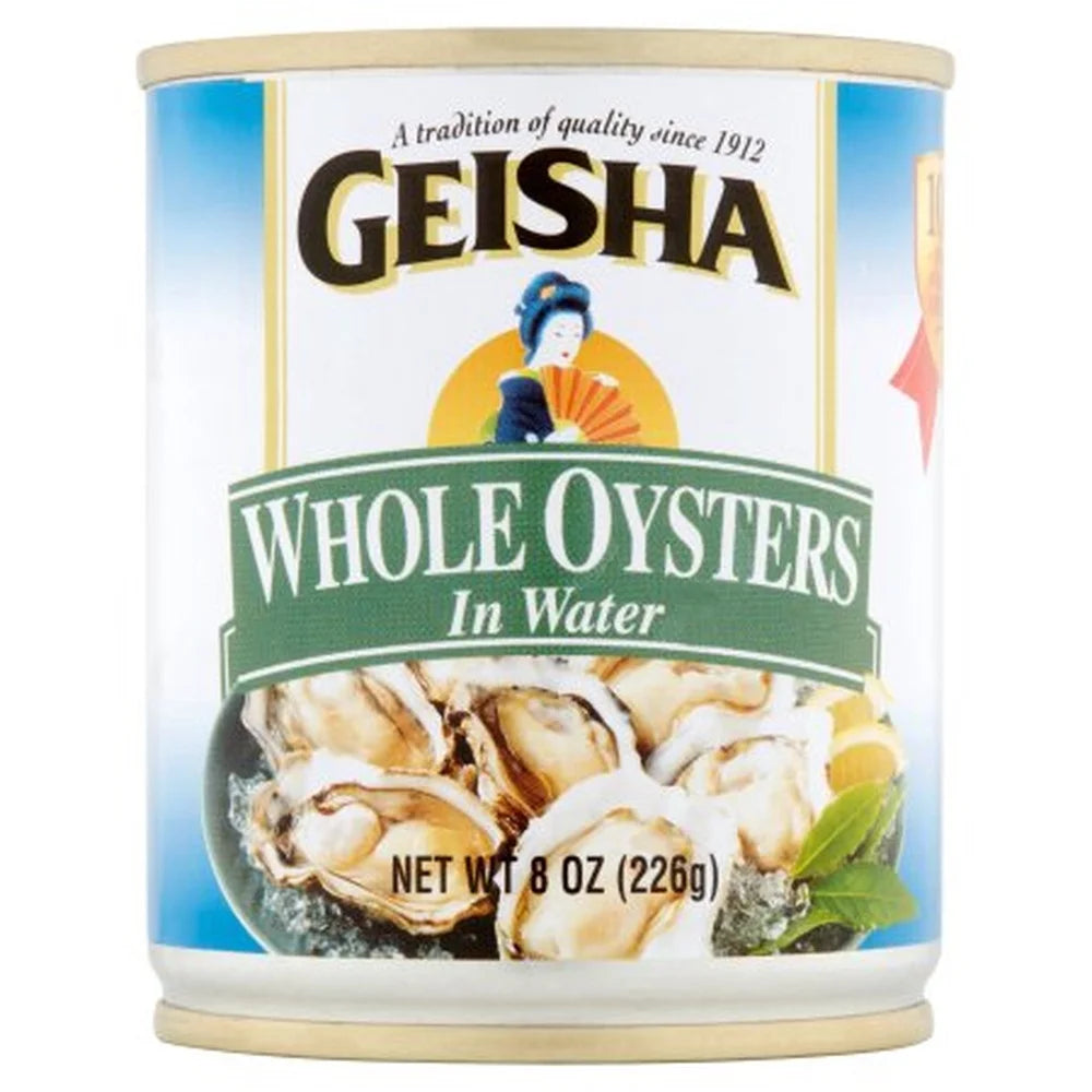 Whole Oysters in Water Pack of 4 S104