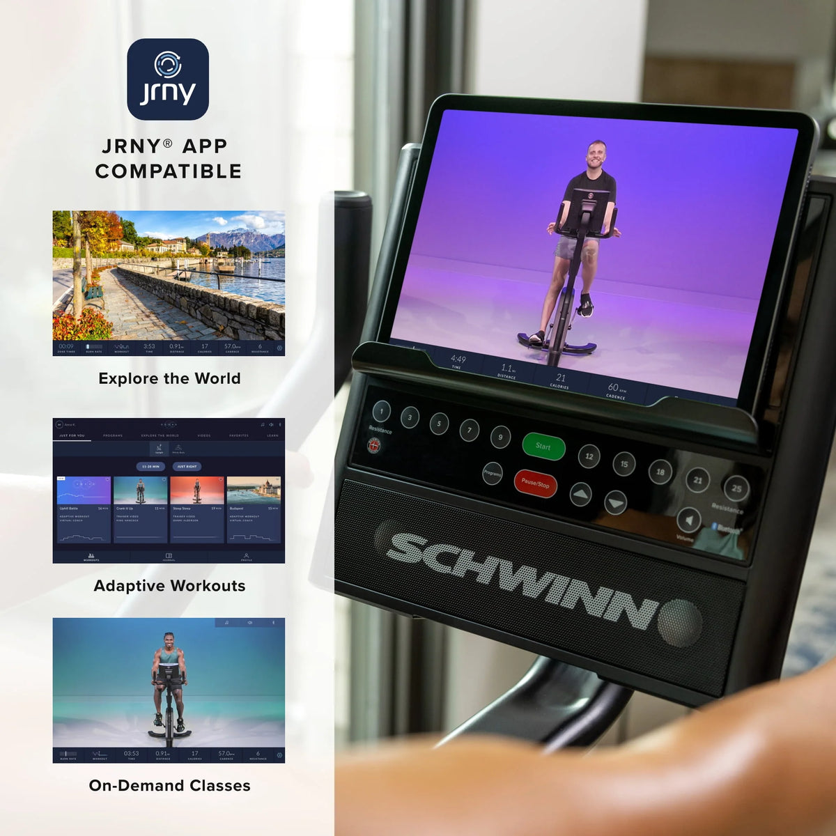 Upright Bike T196