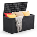 100 Gallon All-Weather Resin Deck Box D3840