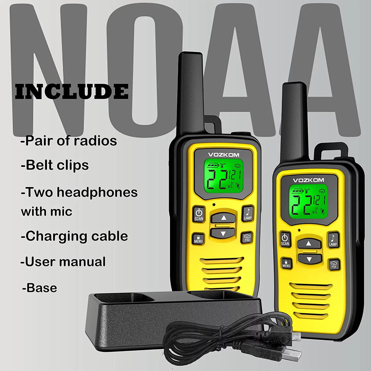 Walkie Talkies Long Range H46847