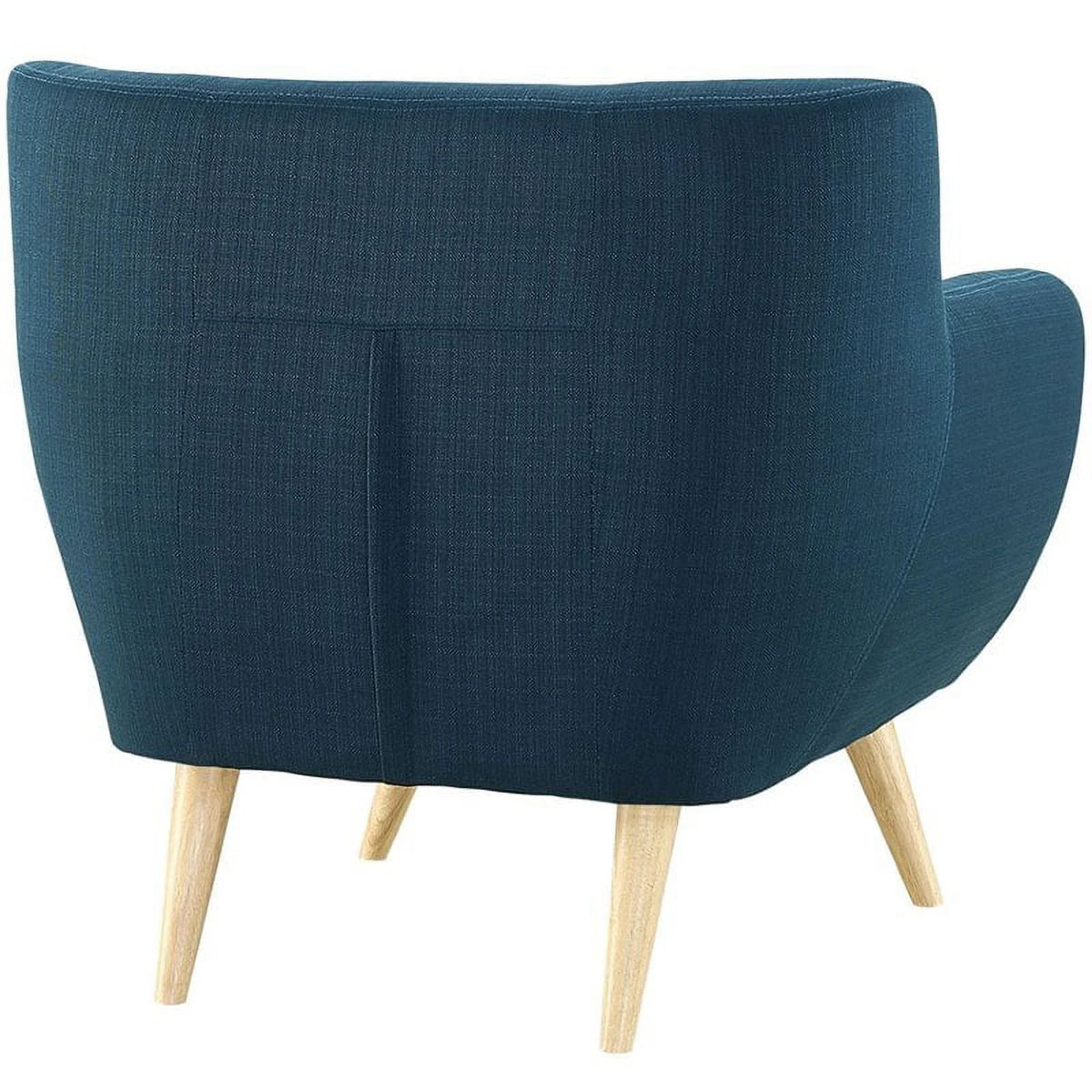 Mid-Century Modern Fabric Accent Arm Lounge Chair G188181