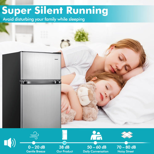 3.2 Cu.Ft Compact Mini Refrigerator with Freezer S6011