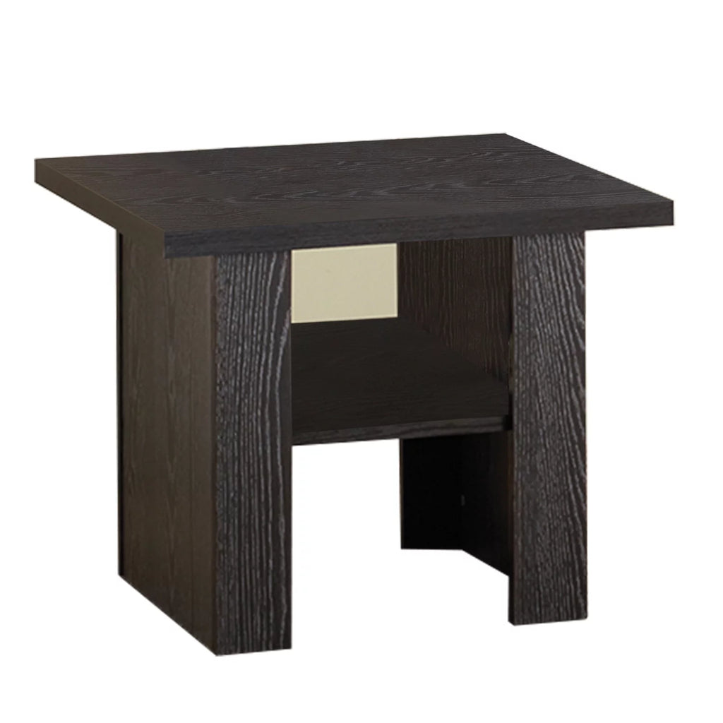 Black 3 Piece Occasional Table Set N814
