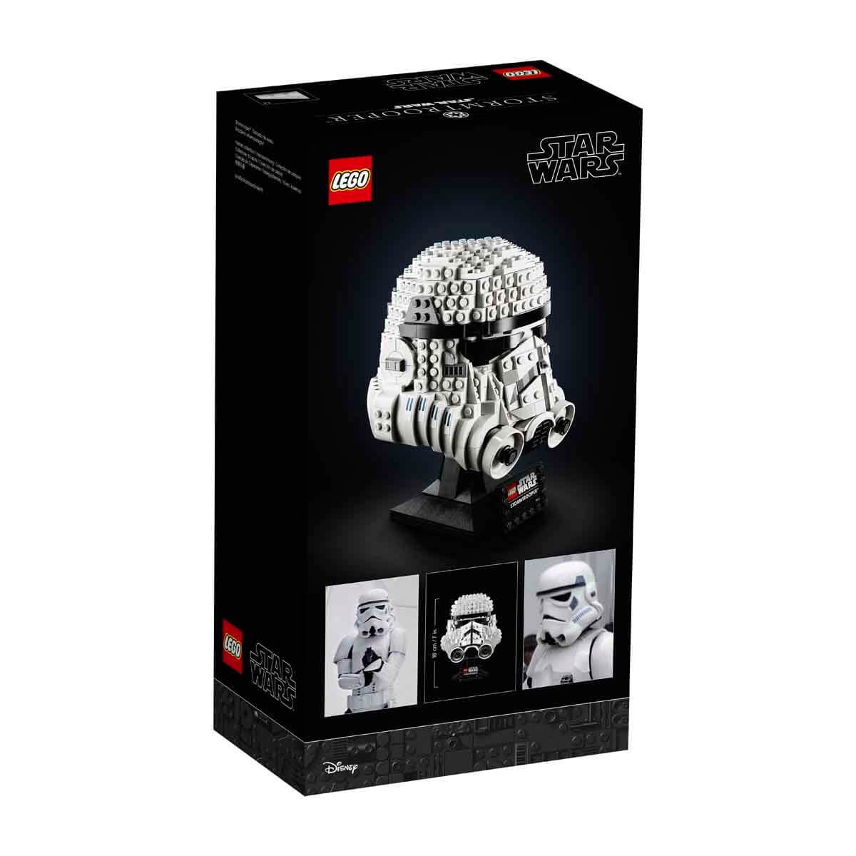 Star Wars Stormtrooper Helmet 647 Pieces Building Kit U59651