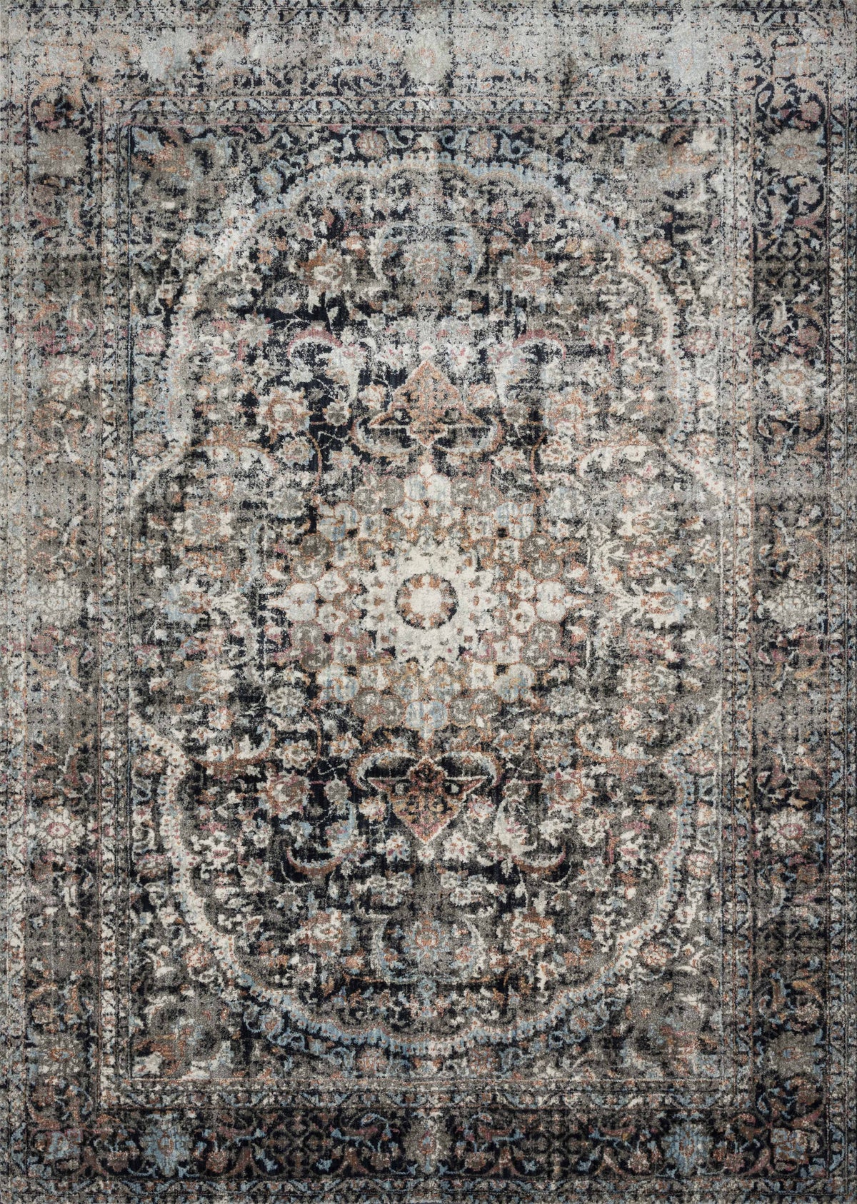 Charcoal 7'10 x 10'10 Rug I891