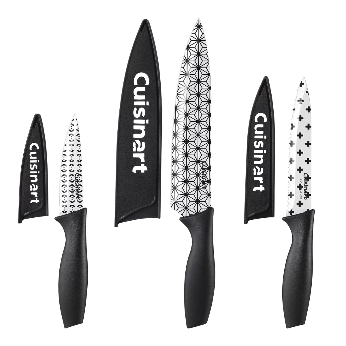 6pc Printed Color Knife Set F680