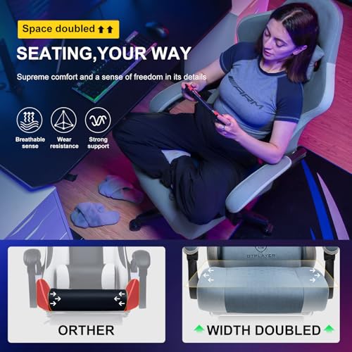 Gaming Chair with Footrest N36507