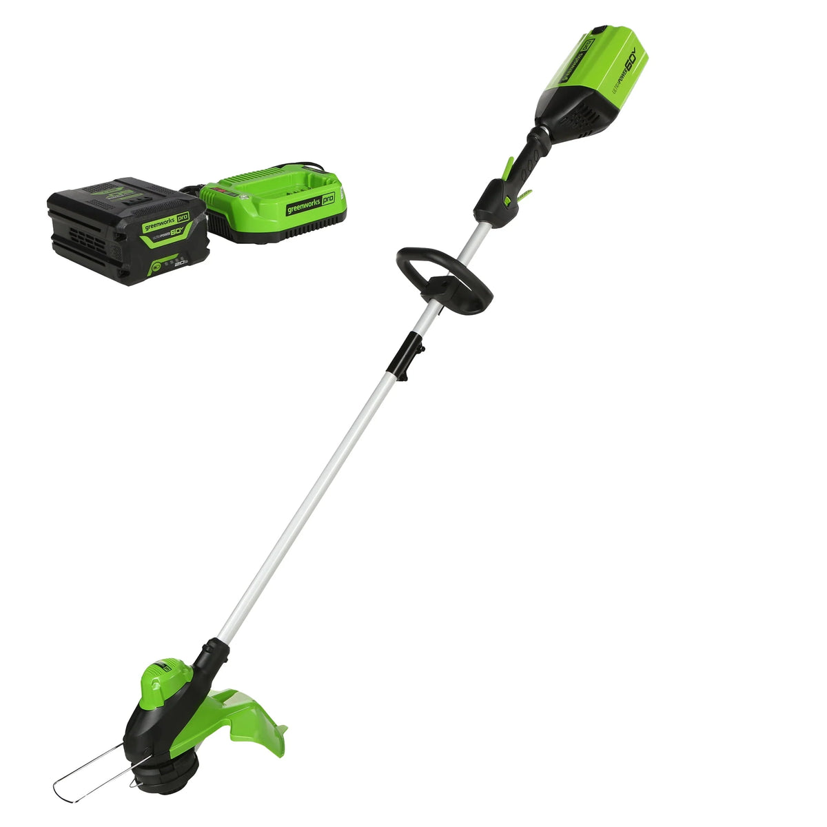 60V Cordless Battery String Trimmer with 2.0Ah Battery & Charger G970133