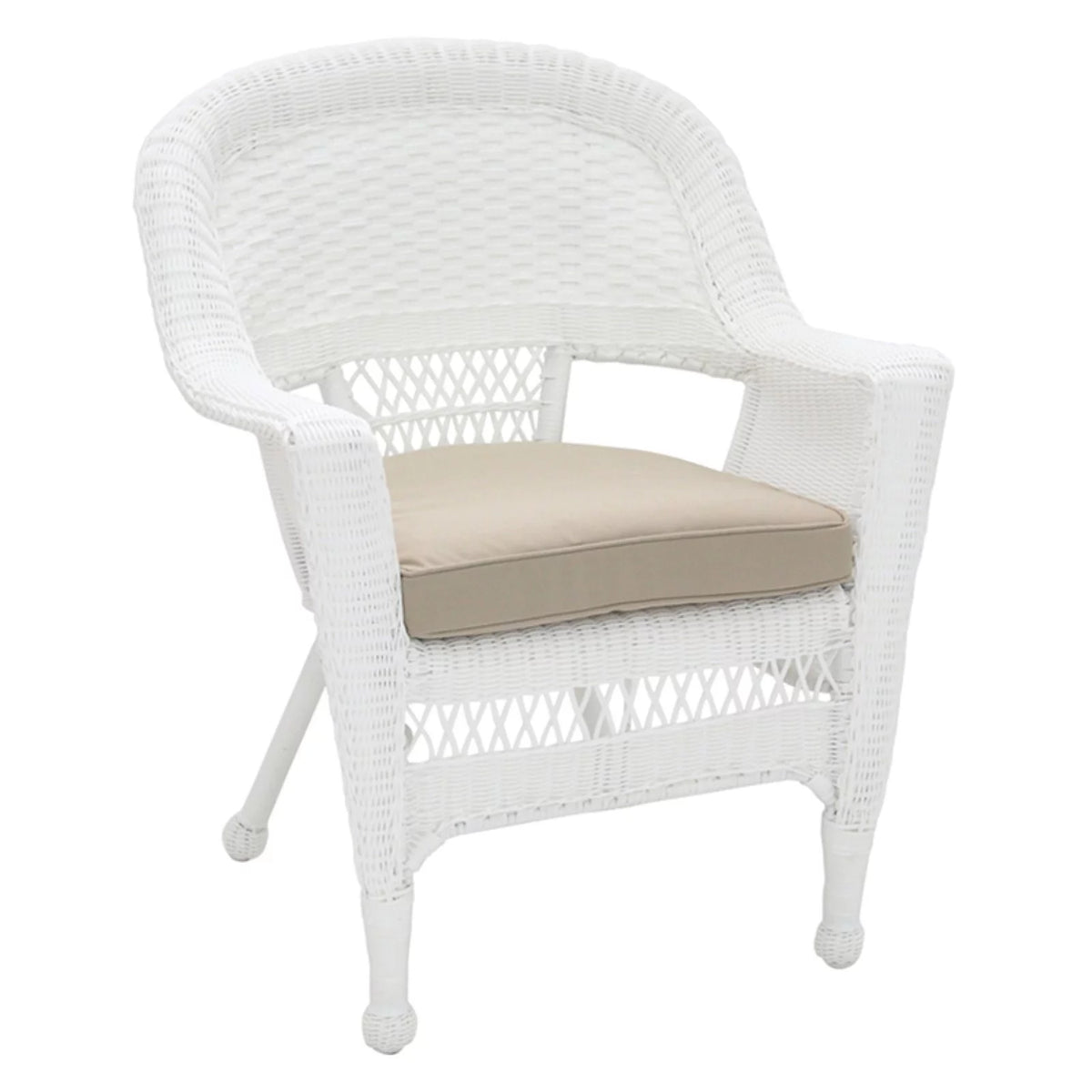 Wicker Chair with Cushion C589286