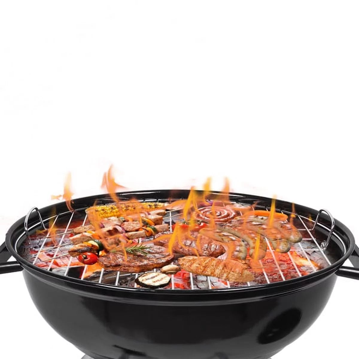 Charcoal Grill 18” Round Barbecue Grill E445587