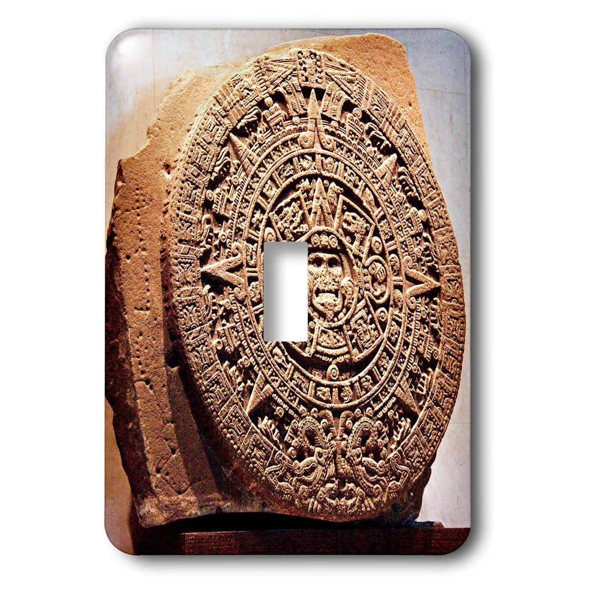Aztec Calendar Stone Single Toggle Switch Q9878
