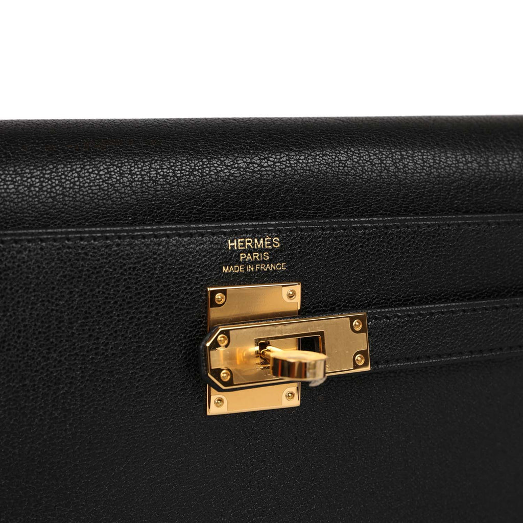 Black Chevre Chamkila Handbag Y12009