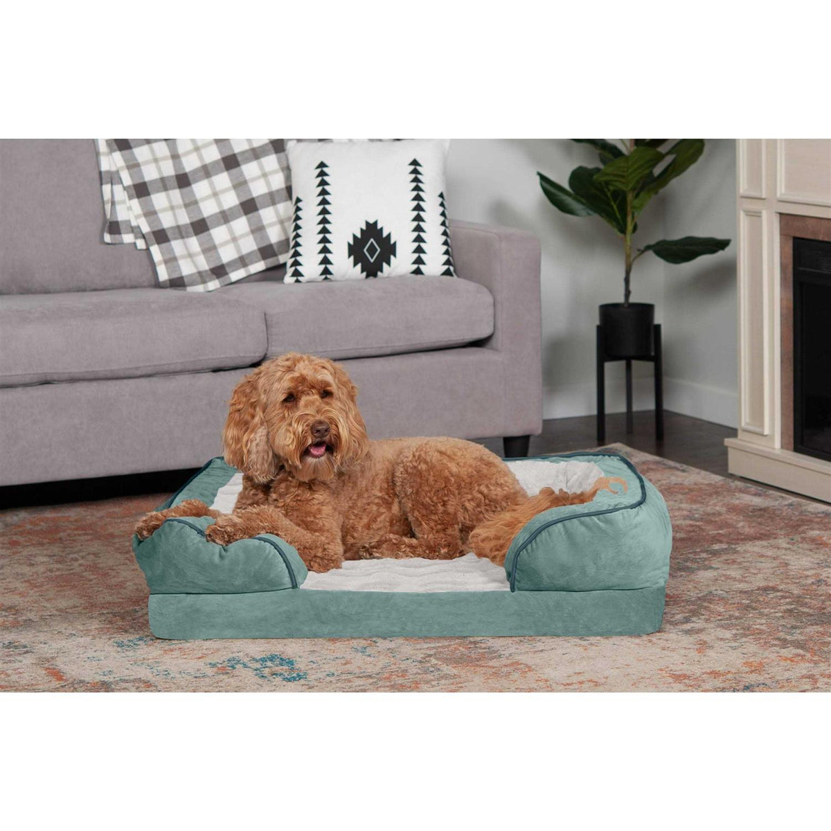Sofa Dog Bed Velvet Z986