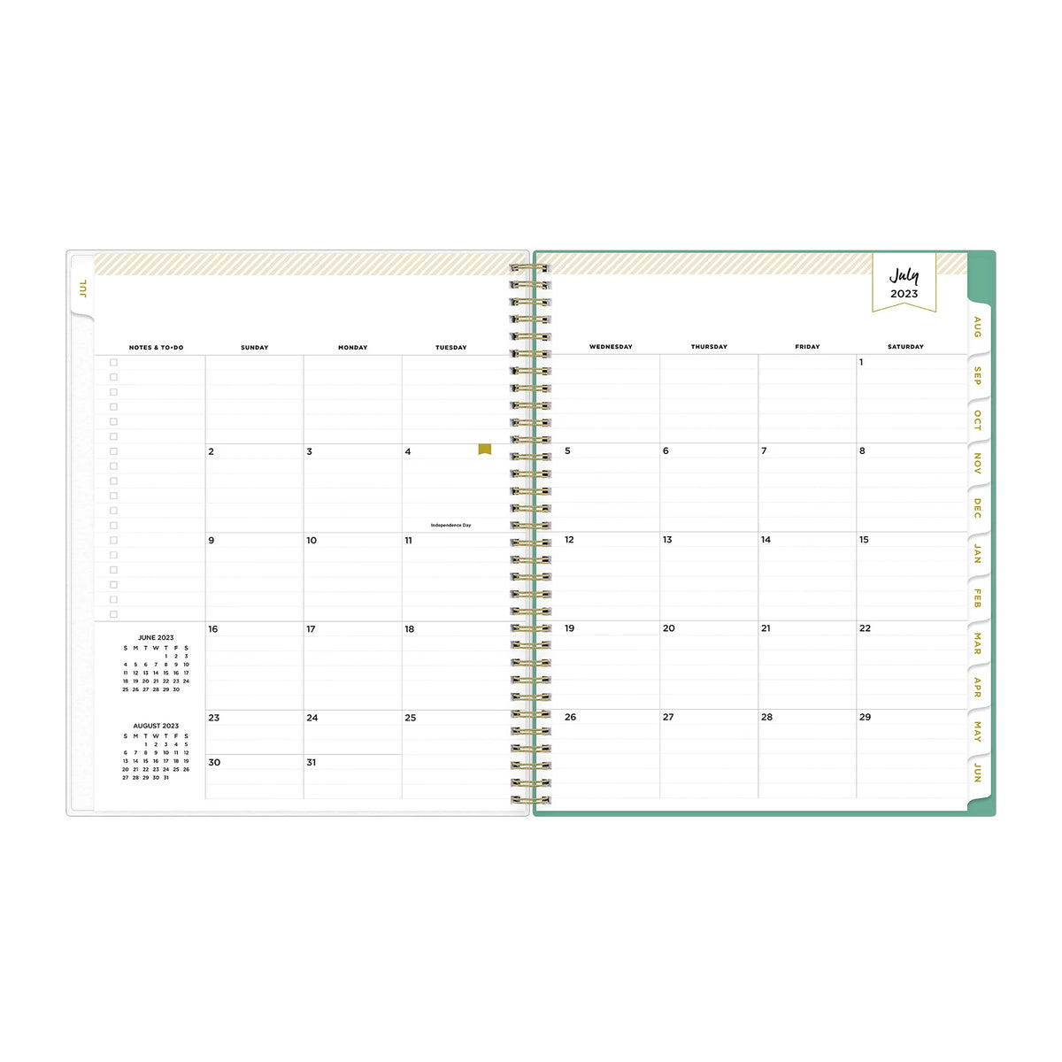 8.5x11 Weekly Monthly Planner F2811