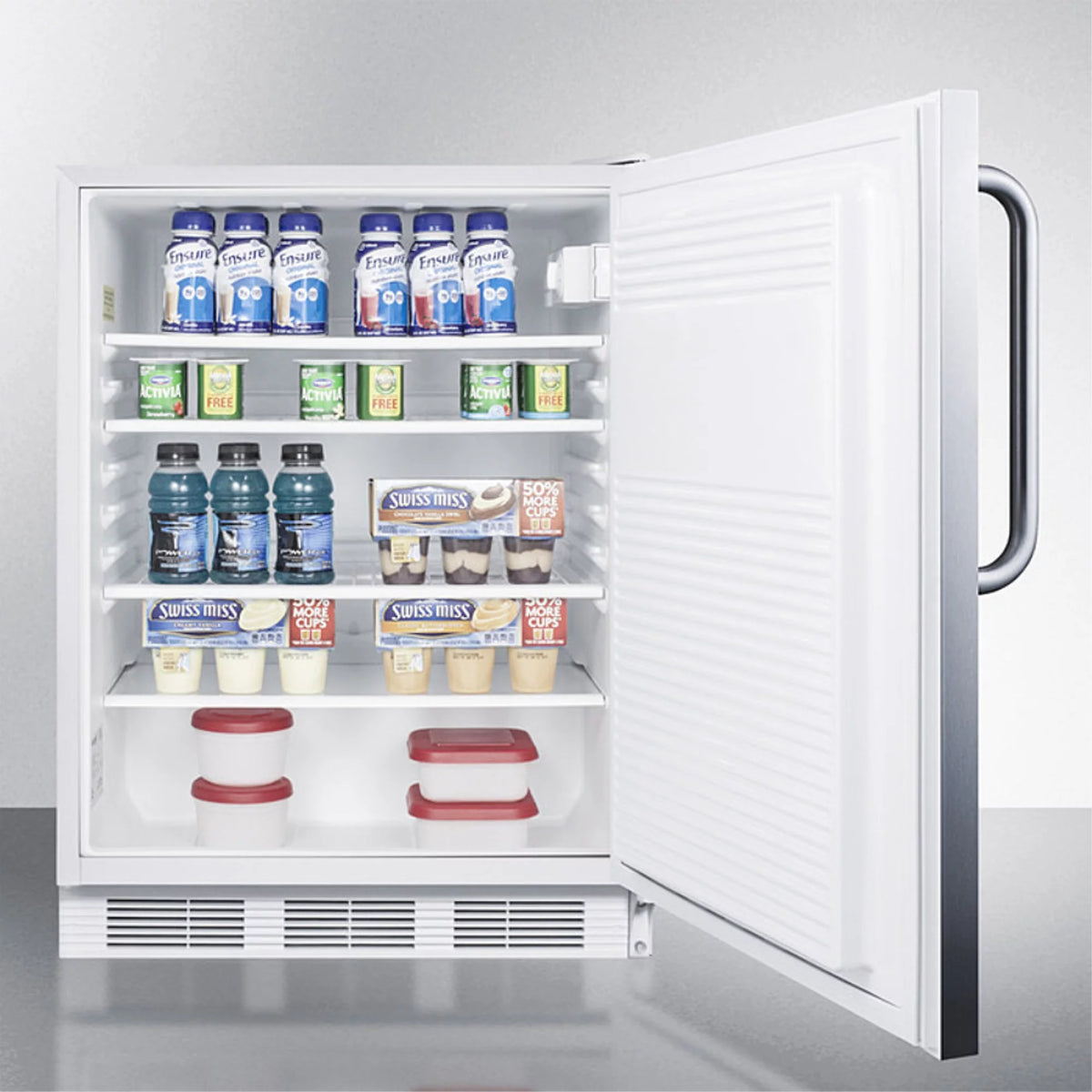 Built-In Undercounter All-Refrigerator, Stainless Steel U76249