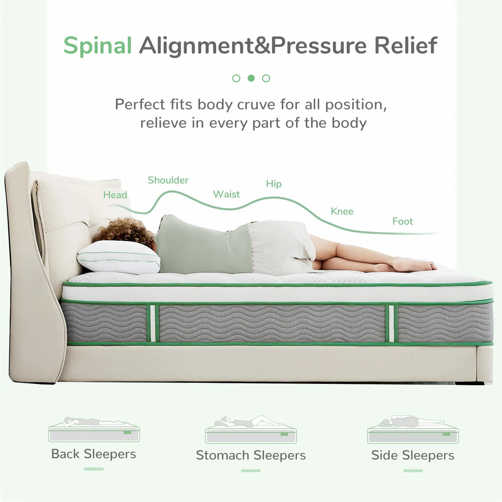Memory Foam Hybrid Mattress Full Size G599