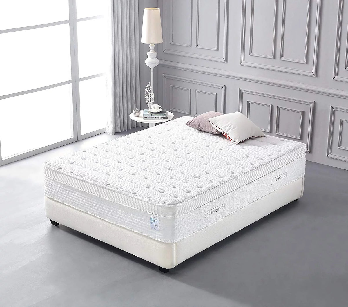 10 inch Memory Foam Spring Hybrid Queen Size Mattress U816