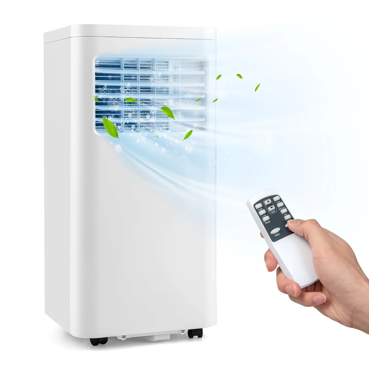 6000 BTU Portable Air Conditioner 3-in-1 W98393