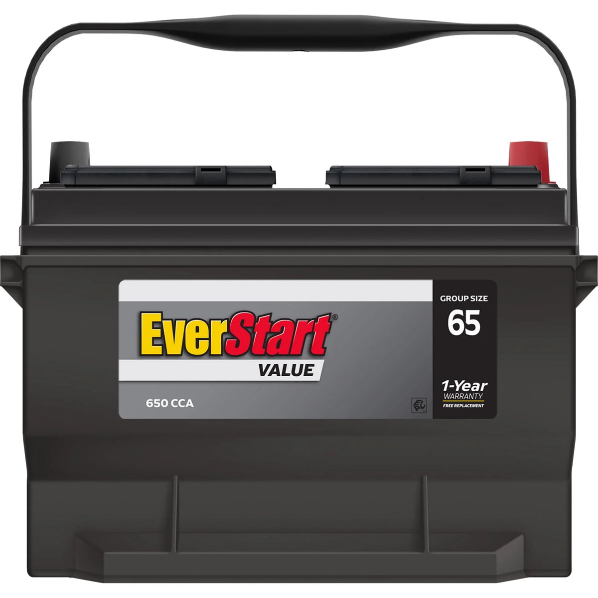 Lead Acid Automotive Battery Group Size 65 12 Volts 650 CCA O955117