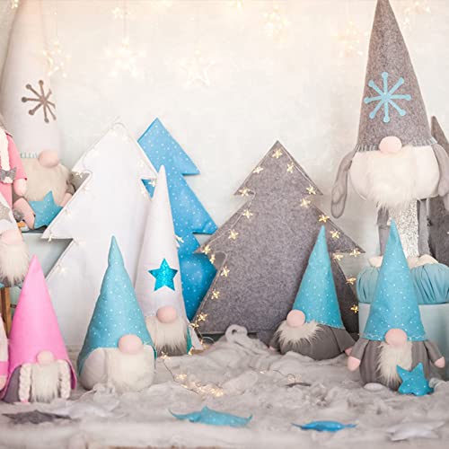 20 Pieces Christmas Gnome Beards Pre-Cut Faux Fur H273