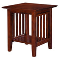Solid Wood End Table in Walnut P812