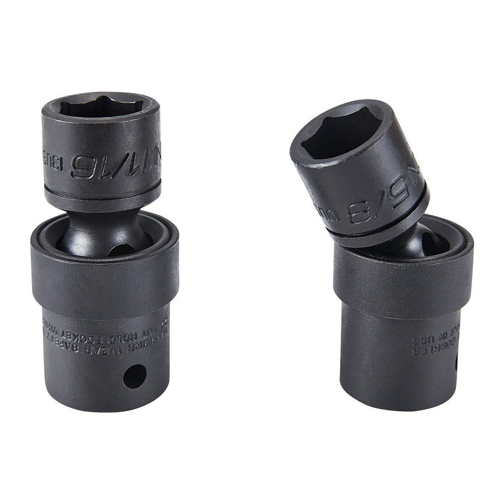 1/2 in. Drive SAE Impact Swivel Socket Set, 14-Piece J954898