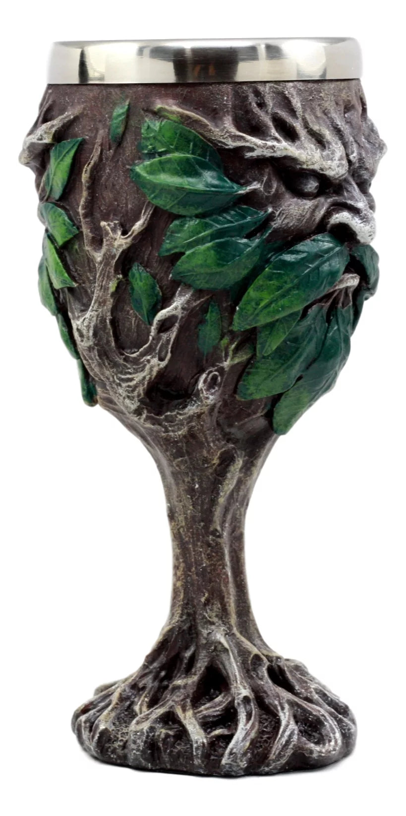 Myths & Legends Forest Spirit Wine Goblet Chalice Cup Figurine 5oz N89024
