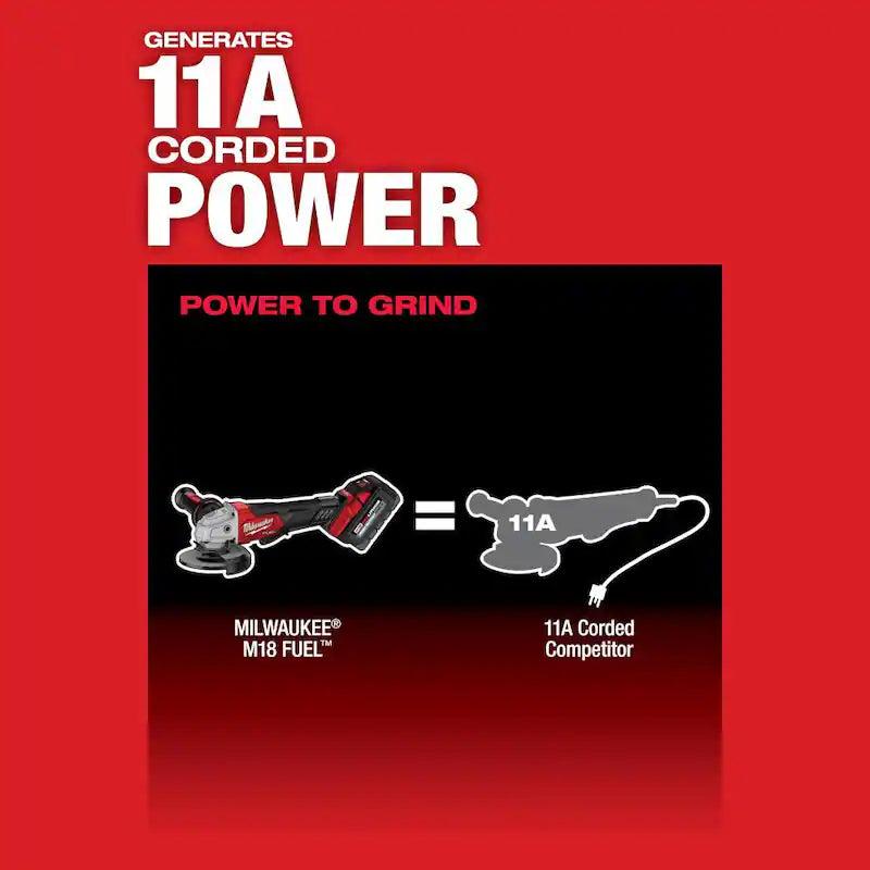 18V Lithium-Ion Brushless Cordless 4-1/2 in./5 in. Grinder T14296