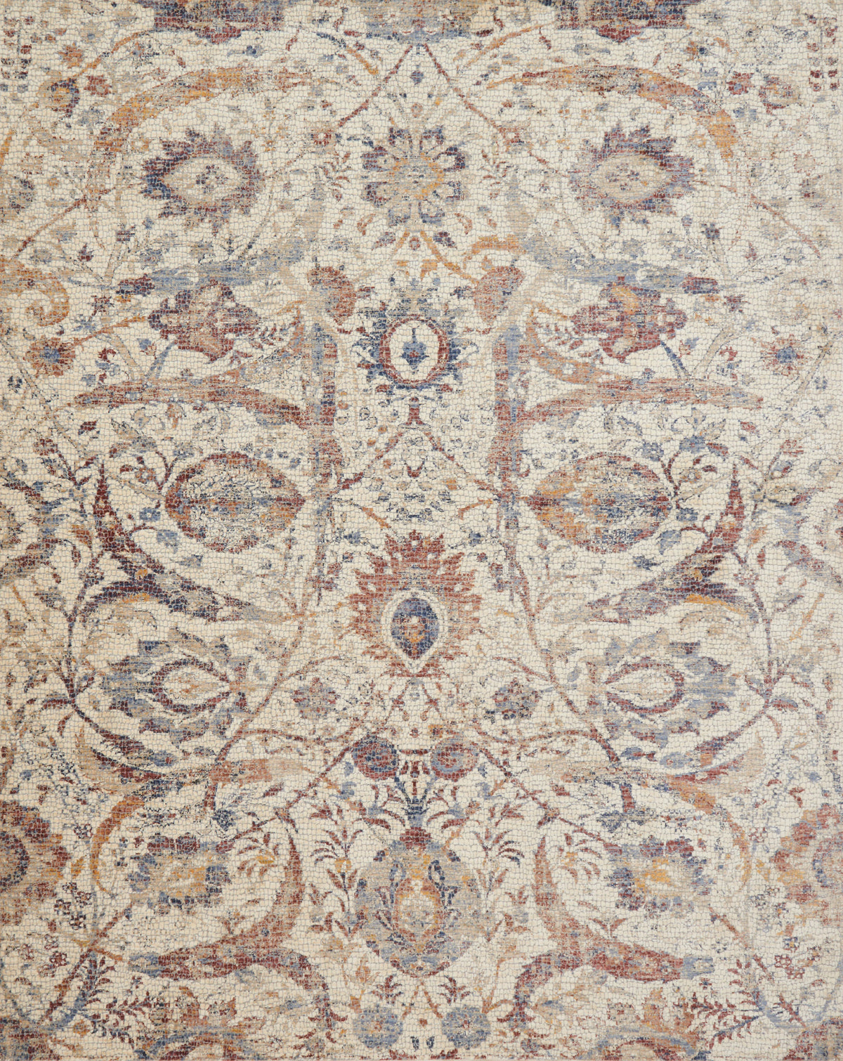 Ivory Multi Rug 6'7 x 9'4 E8375