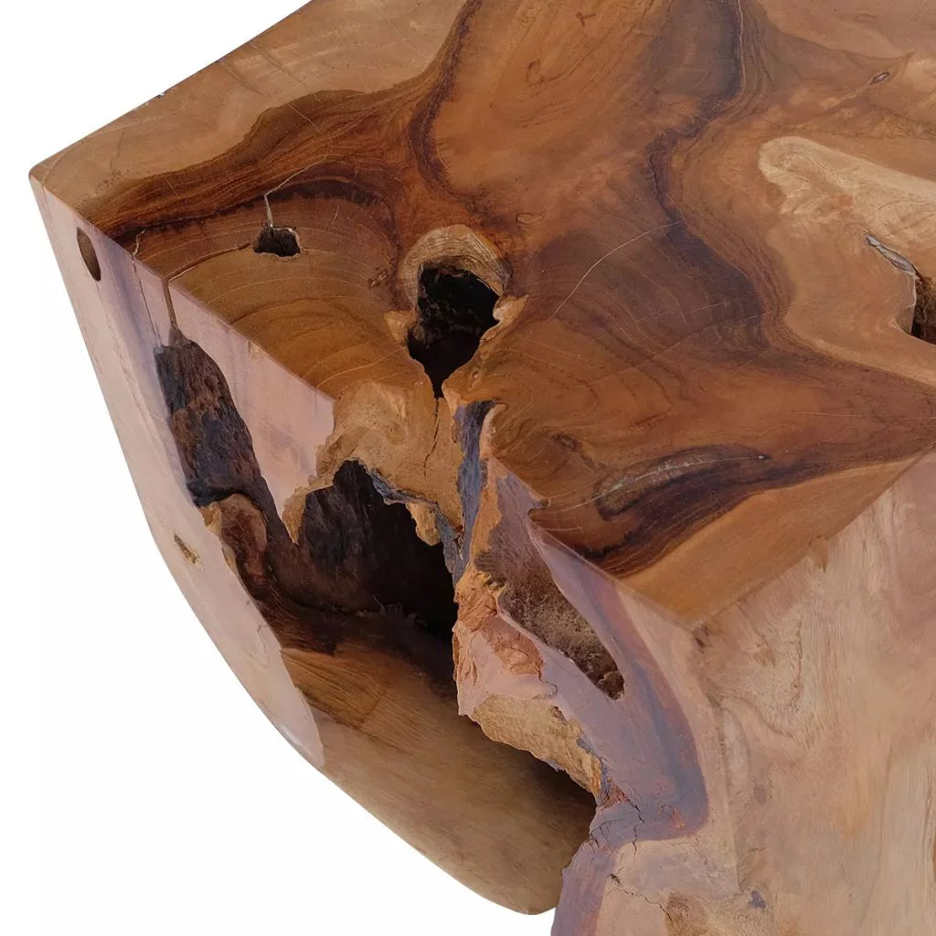 Solid Teak Wood Stool N862381