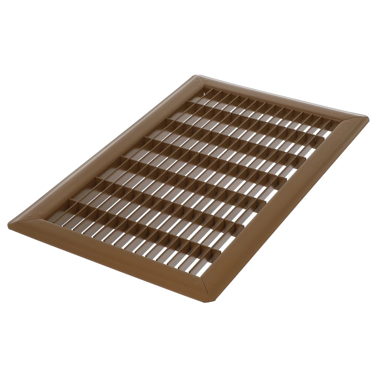 Imperial Brown Heavy Gauge Steel Floor Grille N27690