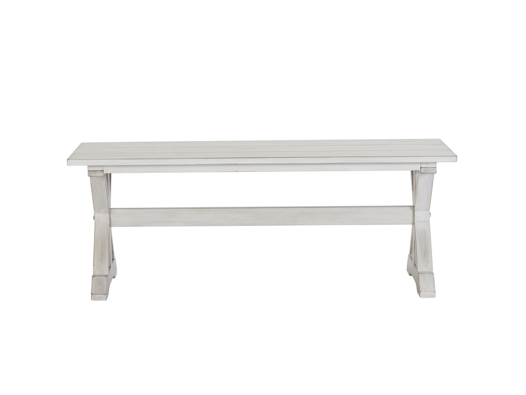 Backless Wood Dining Bench A397887