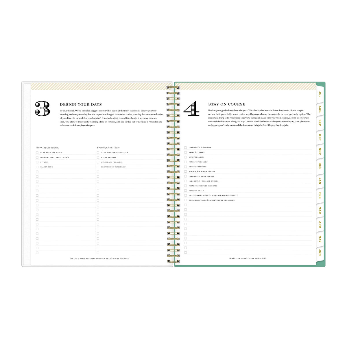 8.5x11 Weekly Monthly Planner F2811