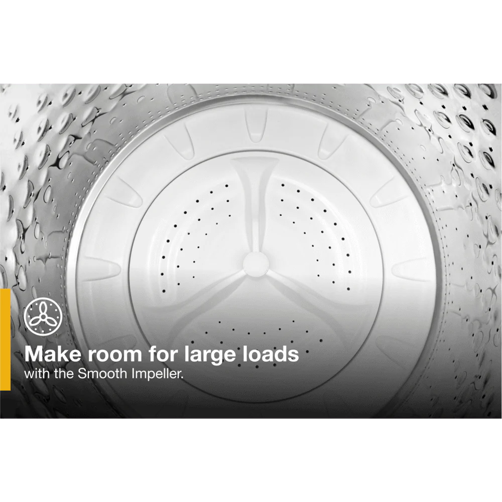 4.6 Cu. Ft. White Top Load Washer with Built-In Faucet P9673