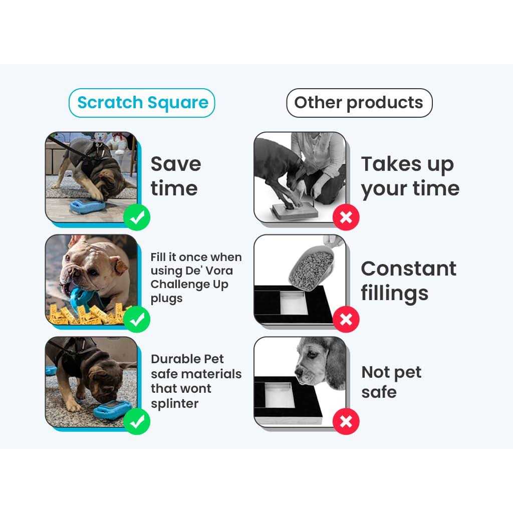Square Dog & Cat Grooming Toy T144