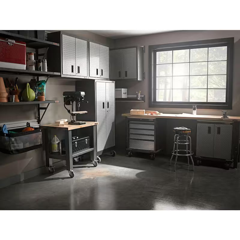 3 ft. Mobile Workbench with Hardwood Top P603