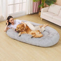 Large Cozy Plush Pet Bed J45983